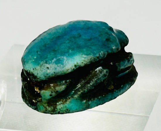 Ancient Egyptian protective scarab amulet associated with rebirth and transformation
