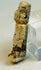 Ancient Egyptian devotional amulet with extensive glaze loss and authentic archaeological condition.