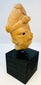 Ancient West Mexico terracotta artifact with expressive facial carving