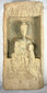 Northern Wei terracotta brick with Buddha seated in meditation