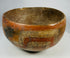 Ancient West Mexican pottery bowl with burnished red and ochre surface