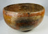 West Mexican Pre-Columbian clay bowl with aged surface and pigments