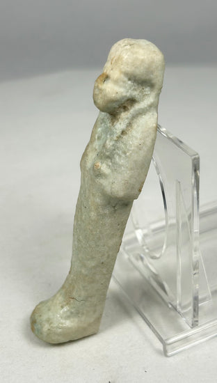 Late Period Egyptian faience ushabti c.664–332 BCE