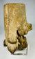Ancient West Mexican sculptural head with incense vessel form