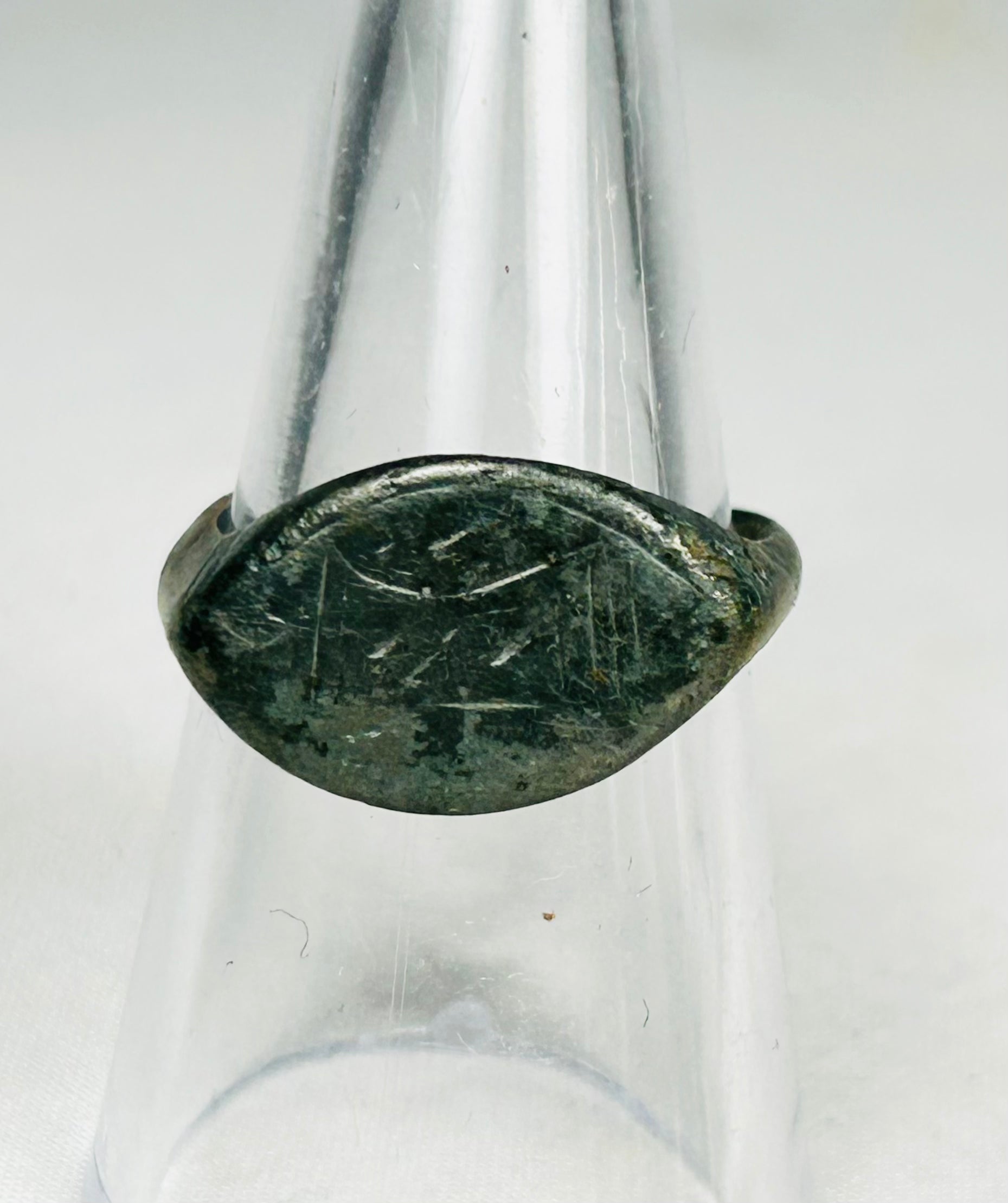 Authentic Roman and Medieval bronze rings group with historical wear