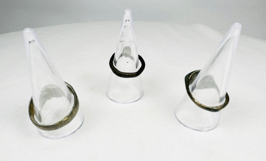 Western European ancient bronze finger rings from Roman to Medieval period