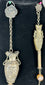 Chinese silver ornamental accessory worn on garments, circa 1900