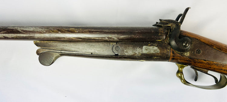 Antique French Underlever Shotgun | Double Barrel | Circa 1860s