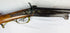 European 19th century pinfire shotgun with break-action and double triggers