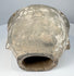 Ancient Chinese ceramic head from a larger sculptural figure with pale coating remnants and age-related wear