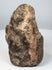 18th–19th century Ganesha votive carving with dark patina, mineral deposits and age-related wear