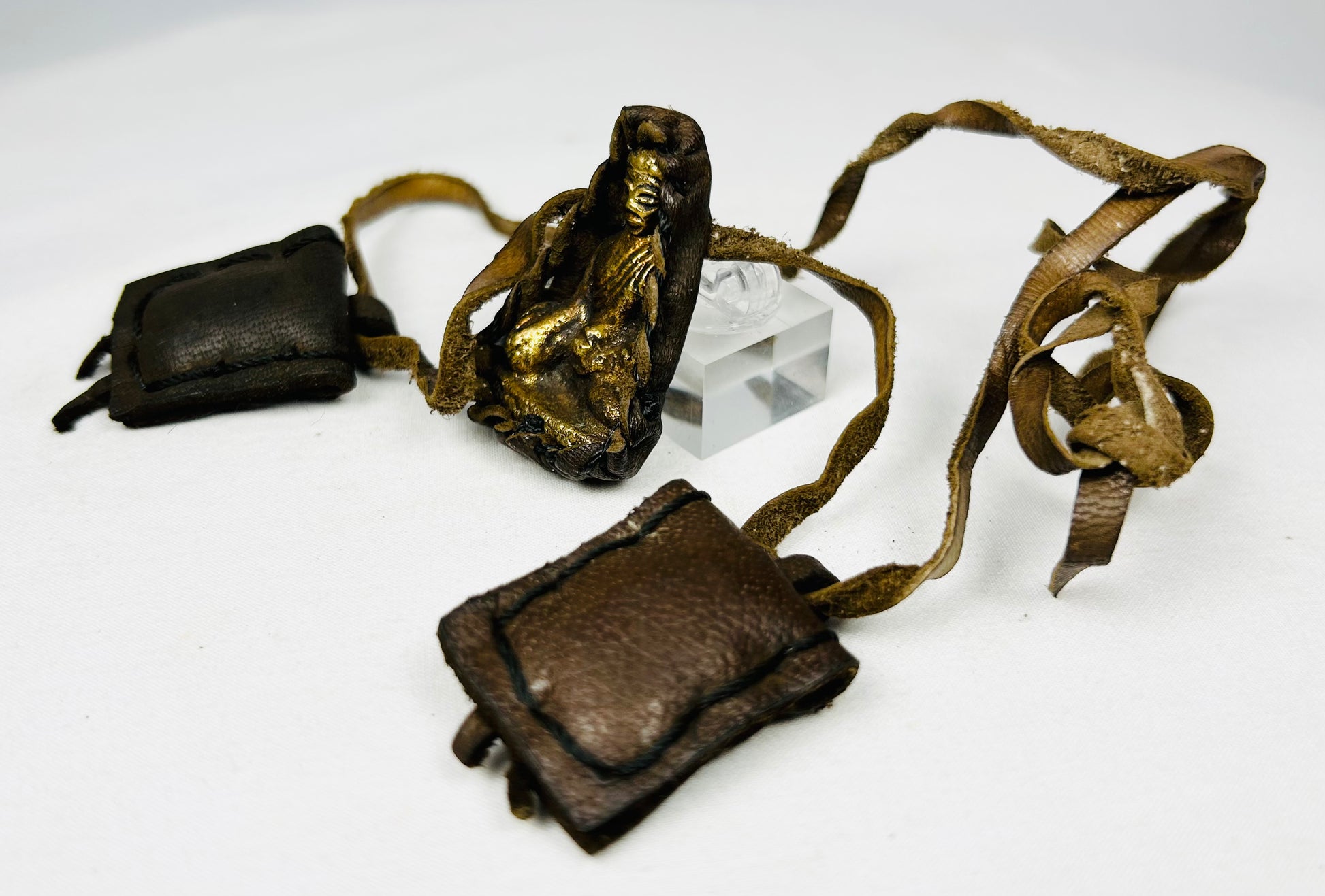 Himalayan Buddhist portable shrine carried by pilgrims