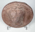 Ancient Greek mould-made terracotta roundel depicting an idealized female figure, circa 2nd–1st century BCE.