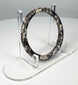 Roman Imperial glass bangle with simple circular form and thick rounded exterior profile