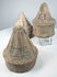Three miniature terracotta stupas associated with the Buddhist traditions of Eastern India