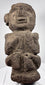 Guerrero Mezcala-style stone figure with monumental head, recessed eyes, and simplified anatomy