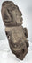 Pre-Columbian anthropomorphic effigy carved from naturally pitted volcanic stone