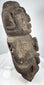 Pre-Columbian anthropomorphic effigy carved from naturally pitted volcanic stone