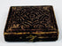 Closed Victorian photographic case with ornate embossed decoration and original metal closure hardware