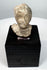 Late Archaic to Classical Greek terracotta protome mounted on a modern black display base