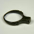 Roman period bronze finger ring featuring a wide flat bezel and centuries-old surface wear