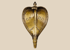 Indian Brass Naga Cobra Shrine Canopy | Circa 19th Century