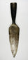 Antique 1700s Indo-Persian spearhead showing detailed blade craftsmanship