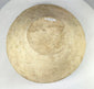 Rear view of ancient Harappan bowl showcasing detailed slip-painted fish patterns and linear motifs.