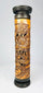 Detail of traditional Chinese relief carving on a 19th-century incense holder