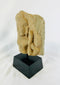 12th-century Khmer Empire stone fragment depicting Padmapani (Avalokitesvara), bodhisattva of compassion