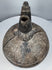 Sicán Lambayeque blackware vessel from northern Peru, circa 750–1375 AD, with a deep burnished ceramic surface.