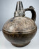 Ancient Peruvian blackware ceramic from the Lambayeque culture, dating to approximately 750–1375 AD.