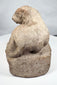 Large terracotta reclining lion votive figure from Alexandria, Egypt, Ptolemaic era