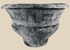 Large Ban Chiang-style earthenware vessel with incised geometric decoration and flared rim