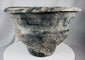 Southeast Asian Ban Chiang-style pottery displaying geometric ornamentation and bold sculptural contours