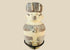 Chancay ceramic effigy urn from Central Coastal Peru, 1000–1400 CE, pre-Columbian pottery with hand-sculpted human figure, detailed headdress, and geometric painted decoration. Ideal example of Chancay funerary and ceremonial art, showcasing ancient Peruvian craftsmanship and cultural symbolism.