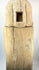 Antique Chinese carved wooden temple figure representing a magistrate or official.