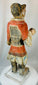 Large Chinese funerary sculpture representing a Han Dynasty military figure