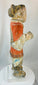 Ancient Chinese tomb figure with standing posture and burial wear
