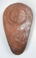Late Antique oil lamp with geometric moulding, burial patina, and soot staining