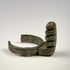 Ancient 3rd–4th century Roman ring key showing historic attachment work between the key element and ring shank