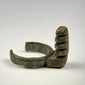 Ancient 3rd–4th century Roman ring key showing historic attachment work between the key element and ring shank