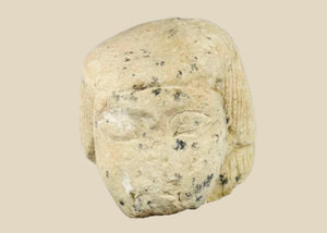 Tapa de vaso canopo de piedra caliza de Imsety | Hijo protector de Horus del Imperio Nuevo | Hacia 1550-1070 a. C.