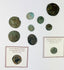 Constantine the Great bronze coin obverse with emperor portrait and worn inscription