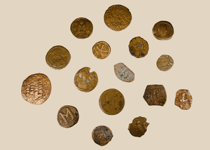 Lot of 16 | Ancient Roman & Byzantine | Bronze Coins | Circa 3rd-7th Century AD