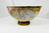 Archaeological Islamic glazed bowl with figural medallion and aged patina