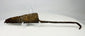 Excavated medieval European long knife 12th–15th century forged iron steel