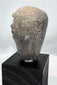 Near Eastern pottery head fragment with mask-like facial expression