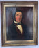 Nineteenth-century English School portrait of an unidentified man with prominent sideburns