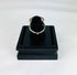 Ancient carnelian intaglio ring, 1st millennium BCE, Near East, engraved animal symbols, silver bezel, excellent condition